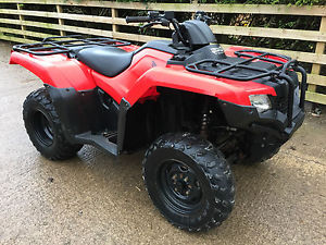 HONDA TRX 420 4X4 FARM QUAD BIKE ATV - 2014 NEW SHAPE - ROAD LEGAL QUAD