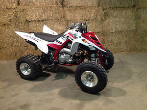 Yamaha Raptor 700R Red & White  Mint TILTON ATV Road Legal Tel 0116 2597374