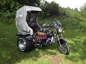 V8  ROVER TRIKE ONE OF A KIND COST OVER 18 K TO BUILD AMAZING TRIKE