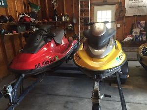 (2) 1999 Sea Doo 951 CC Jet Skis (REDUCED now w/ shipping credit)