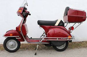 100% ORIGINAL WITH ONLY 45 ACTUAL 1 OWNER MILES!  P200E 200cc 4-SPEED PIAGGIO