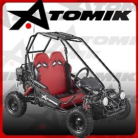 NEW ATOMIK RAMPAGE 5.5 GO KART DUNE BUGGY GOKART ATV 4 WHEELER PIT MOTOR TERRAIN