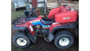 kawasaki bayou 300 with spray pack