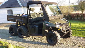 Stunning Polaris Ranger 6 X 6 800cc 6WD Road Reg ATV UTV Mule Gator No VAT