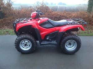 Honda trx500 FM farm quad 4x4 2012