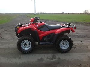 Honda trx500 FM farm quad ATV 4x4 Agri-registere<wbr/>d '62'