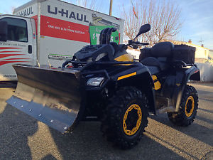 AIR SUSPENSION  2012 Can Am OUTLANDER XTP Max 800,EPS ,Winch,FOX SUSPENS.,PLOW