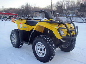 2007 CAN AM OUTLANDER 400 4X4 WHEELS BUMPER DELIVERY $1.50 MILE