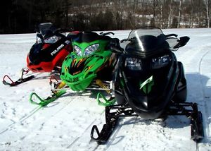 Arctic Cat Z1 LXR 1100 - Arctic Cat F6 600 - Polaris Indy 600 High Output Fusion