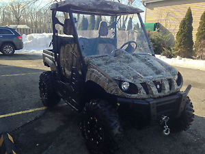 MINT YAMAHA RHINO DUCK UNLIMITED Edition color,CAMO ROOF GUN BAGS,RIMS WARN,347M