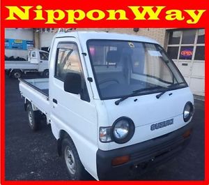 Japanese Mini Truck 1990 Suzuki Carry 4x4 with only 13k miles at No Reserve