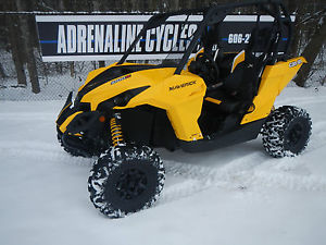 2013 Can Am Maverick 1000 R Yellow Under 1000 Miles Very Clean  #107A