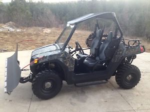 2009 Polaris Razer 800 with Polaris Plow