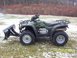 HONDA RANCHER 400 AT 4X4 AUTOMATIC ATV QUAD SNOW PLOW WINCH FREE DELIVERY