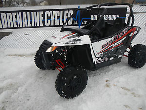 2015 Artic Cat Wildcat Sport Limited White 540 Miles Doors, Stage 5 Shocks #160A