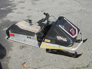 ARCTIC CAT KITTY CAT ---1976--SNOWMOBILE--VERY GOOD ORIGINAL CONDITION--