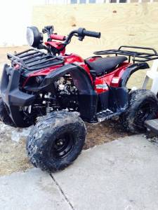 Trailrover 125CC ATV Red with Automatic Transmission