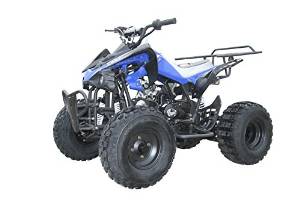 Coolster 3125C Blue 125CC/124CC Kids ATV Semi Auto with Reverse 4-stroke