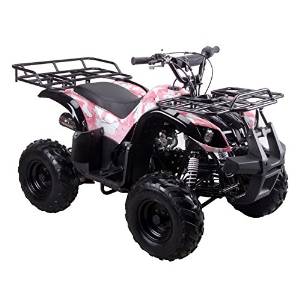 Coolster ARMY PINK 3125R New SPIDER BLUE 125CC Kids ATV Fully Auto with Reverse