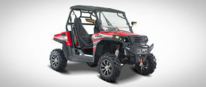 NEW 2015 HISUN STRIKE 1000 4X4 SPORT UTV SIDE BY SIDE RED
