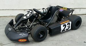 2004 CRG PUFFO COMPETITION KID KART BLUE BIRD INDUSTRIES ENGINE 4-7 YR OLD CLASS