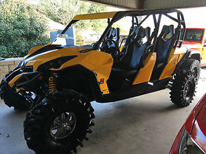 2014 can am maverick max 1000r  lifted with extras 19hrs beautiful