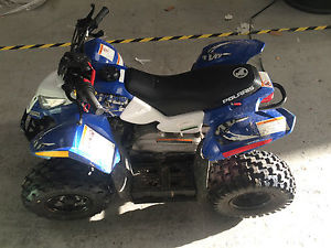 POLARIS OUTLAW 50 YOUTH ATV QUAD BIKE - BLUE