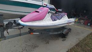 Seadoo jet ski with trailer as parts or fixing