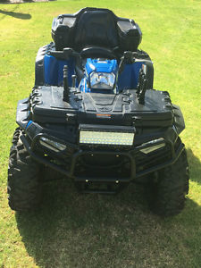 POLARIS SPORTSMAN 850XP TOURING ATV QUAD 2014 MODEL ONLY 124HOURS SUIT NEW BUYER