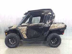 2013 Can-Am Commander 1000 XT--4x4--Camo--Power Steering--Full Cab--Like New