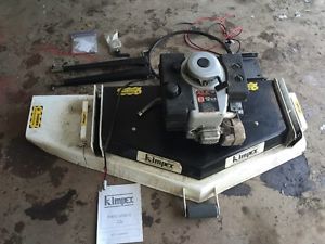 Honda ATV front mount Mower Grass cutter or other ATV'S Made by Kimpex