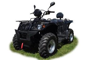 500CC Water Cooled EEC ATV Quad(YX-500-1) LONG WHEEL BASE WITH EXTRAS BLACK