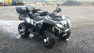 Quadzilla X8 Road Legal Quad Bike ATV 2013 CF MOTO CF 800-2 SILVER Only 2182 Mls