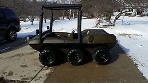amphibious ATV 1985 hustler 6x6 4 person low hrs , like new cond. low Reserve.