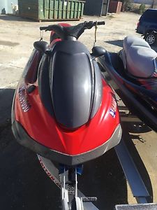 (2) Yamaha High Output 4 stroke jet skis with double trailer