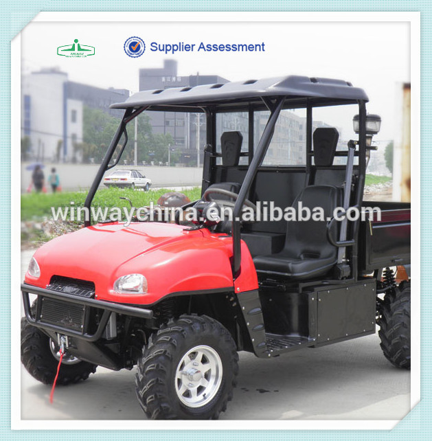 China farm/garden trailer 1000cc 4x4 atv tires