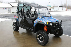 2013 POLARIS RZR-4 800 4-SEATER EPS BLUE FIRE  LE  **SHIPPING STARTS AT $199**