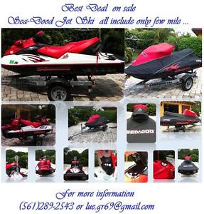 2007 Sea Doo Seadoo Jet Ski GTX model ,three seat very Low Hours