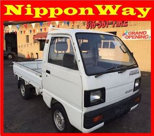 Japanese Mini Truck 1989 Suzuki Carry 4x4 Hi-Lo Limited Slip 14k Mile No Reserve