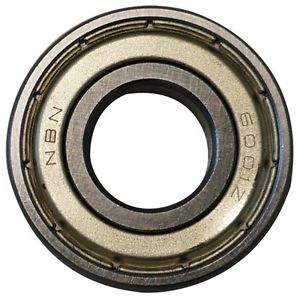 Mega Brands New 6001Z 12mm x 28mm x 8mm Shielded Deep Groove Radial Ball Bearing