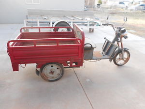 3 Wheel Electric Pedi Cab 3 Wheeler Golf Cart Looking Vehicle