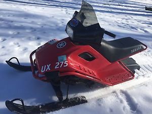 Yamaha 80cc sno scoot electric start runs perfect red