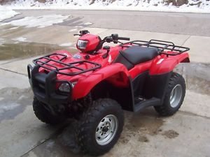 2012 Honda TRX 500 Foreman ES 4x4, Fuel Injected, electric shift ATV