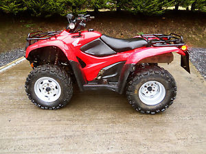 Honda 420 4 X 4 Quad Bike Road Registered Year 2009