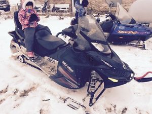 Skidoo 550f grand touring 2011