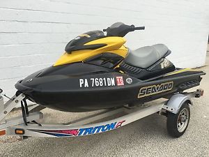 SEADOO RXP 215 with TRITION trailer very fast pwc,Waverunner with reverse ..