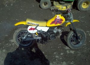 suzuki jr 50 dirt bike 1996 runs great idles brakes work