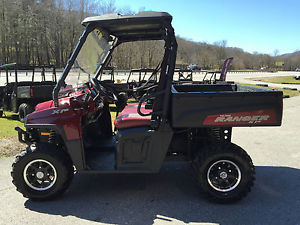 2011 Polaris Ranger 800 XP Limited Edition (only 147Hrs) Crimson Red, Winch