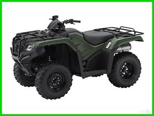 2016 Honda FourTrax Rancher Olive (TRX420TM1G) New