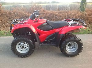 Honda trx420 FM farm quad 4x4 2012